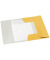 Eckspannmappe Cosy 3002-00-19, A4 gelb Karton 250g, f&uuml;r ca. 150 Blatt  (80 g/m&sup2;), mit 3 Einschlagklappen