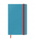 Notizbuch 4454-00-61, Cosy, blau, A5, kariert, 100g, 80 Blatt / 160 Seiten