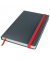 Notizbuch 4454-00-89, Cosy, grau, A5, kariert, 90g, 80 Blatt / 160 Seiten