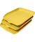 Briefablageset Cosy 5358-20-19 A4 / C4 gelb Kunststoff stapelbar