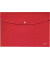 Dokumententasche Recycle 46780025, A4 quer, rot, Polypropylen, 80 % recycelt, Druckknopfverschluss