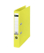 Ordner Recycle 1019-00-15, A4 50mm schmal Karton vollfarbig gelb