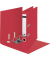 Ordner Recycle 1019-00-25, A4 50mm schmal Karton vollfarbig rot
