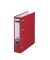 Doppelordner Color 1012-00-25, 2xA5 quer 75mm breit Karton vollfarbig rot