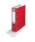 Doppelordner Color 1012-00-25, 2xA5 quer 75mm breit Karton vollfarbig rot