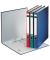 Ringbuch Color 1014-00-25, A4 2 Ringe 25mm Ring-&Oslash; Papier/Polypropylen (PP) rot