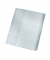 Kunststoffregister 1260 1260-00-00, A bis Z, A4+, 120µm, graue Taben, 20-teilig