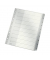 Kunststoffregister 1280 1280-00-00, 1 bis 10, A4+, 120µm, graue Taben, 10-teilig