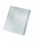 Kunststoffregister 1282 1282-00-00, 1 bis 12, A4+, 120µm, graue Taben, 12-teilig