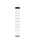 selbstklebende Rückenschilder 1648 1648-00-01 weiß schmal/lang 39x285mm (BxH) selbstklebend permanent 