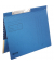 Pendelhefter COMBI 2012-00-35, A4 blau Recyclingkarton 250g