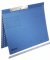 Pendelhefter COMBI 2013-00-35, A4 blau Karton 320g