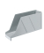 Stehsammler 2427-00-85 Standard 97x335x178mm A4-quer Polystyrol grau