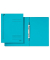 Spiralhefter 3040 3040-00-35, A4, blau, Karton, 430g, Vorderdeckel blau / opak