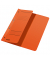 Ösenhefter 3740-00-45, A4 orange halber Vorderdeckel, Recycling-Manilakarton 250g