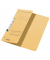 Einhakhefter 3744-00-11, A4 chamois halber Vorderdeckel, Karton 250g