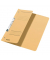 Einhakhefter 3744-00-11, A4 chamois halber Vorderdeckel, Karton 250g