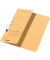 Einhakhefter 3744-00-11, A4 chamois halber Vorderdeckel, Karton 250g