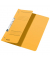 Einhakhefter 3744-00-15, A4 gelb halber Vorderdeckel, Karton 250g