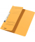 Einhakhefter 3744-00-15, A4 gelb halber Vorderdeckel, Karton 250g