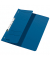 Einhakhefter 3744-00-35, A4 blau halber Vorderdeckel, Karton 250g