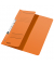 Einhakhefter 3744-00-45, A4 orange halber Vorderdeckel, Karton 250g