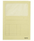 Sichtmappen 39500015, A4 gelb Recyclingkarton 160g