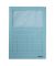 Sichtmappen 39500030, A4 blau Recyclingkarton 160g