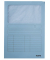 Sichtmappen 39500030, A4 blau Recyclingkarton 160g