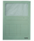 Sichtmappen 39500050, A4 gr&uuml;n Recyclingkarton 160g