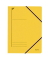 Eckspannmappe 3980 3980-00-15, A4 gelb Recyclingkarton 430g, f&uuml;r ca. 250 Blatt