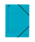 Eckspannmappe 3980 3980-00-35, A4 blau Recyclingkarton 430g, f&uuml;r ca. 250 Blatt