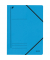 Eckspannmappe 3980 3980-00-35, A4 blau Recyclingkarton 430g, f&uuml;r ca. 250 Blatt