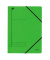 Eckspannmappe 3980 3980-00-55, A4 grün Recyclingkarton 430g