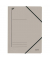 Eckspannmappe 3980-00-85, A4 grau Recyclingkarton 430g