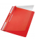Schnellhefter Universal 4190-00-25, A4, rot, Kunststoff, Kunststoff, Vorderdeckel transparent