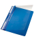 Schnellhefter Universal 4190-00-35, A4, blau, Kunststoff, 80g, Vorderdeckel transparent