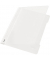 Schnellhefter 4191 4191-00-01, A4, weiß, Polyvinylchlorid (PVC), 250g, Vorderdeckel transparent