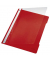 Schnellhefter 4191 4191-00-25, A4, rot, Polyvinylchlorid (PVC), 250g, Vorderdeckel transparent