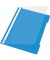 Schnellhefter 4191 4191-00-30, A4, blau, Polyvinylchlorid (PVC), 250g, Vorderdeckel transparent