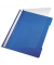 Schnellhefter 4191 4191-00-35, A4, blau, Polyvinylchlorid (PVC), 250g, Vorderdeckel transparent