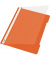 Schnellhefter 4191 4191-00-45, A4, orange, Polyvinylchlorid (PVC), 250g, Vorderdeckel transparent