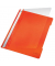 Schnellhefter 4191 4191-00-45, A4, orange, Polyvinylchlorid (PVC), 250g, Vorderdeckel transparent
