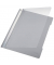 Schnellhefter 4191 4191-00-85, A4, grau, Polyvinylchlorid (PVC), 250g, Vorderdeckel transparent
