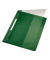Schnellhefter Exquisit 4194-00-55, A4 überbreit, grün, Polyvinylchlorid (PVC), Vorderdeckel transparent