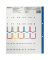 Kunststoffregister 4370-00-00 blanko A4+ 0,12mm farbige Fenstertaben zum wechseln 10-teilig