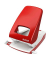 Registraturlocher NeXXt 5138-00-25 rot bis 4mm 40 Blatt mit Anschlagschiene