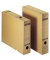 Archivbox Premium 6084-00-00, A4, braun, Wellpappe (RC) kaschiert