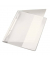 Schnellhefter Exquisit 41940001, A4+, wei&szlig;, Polyvinylchlorid (PVC), 80g, Vorderdeckel transparent