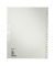 Kartonregister 1201-00-85, A bis Z, A4+, 100 g/m&sup2;, graue Taben, 20-teilig